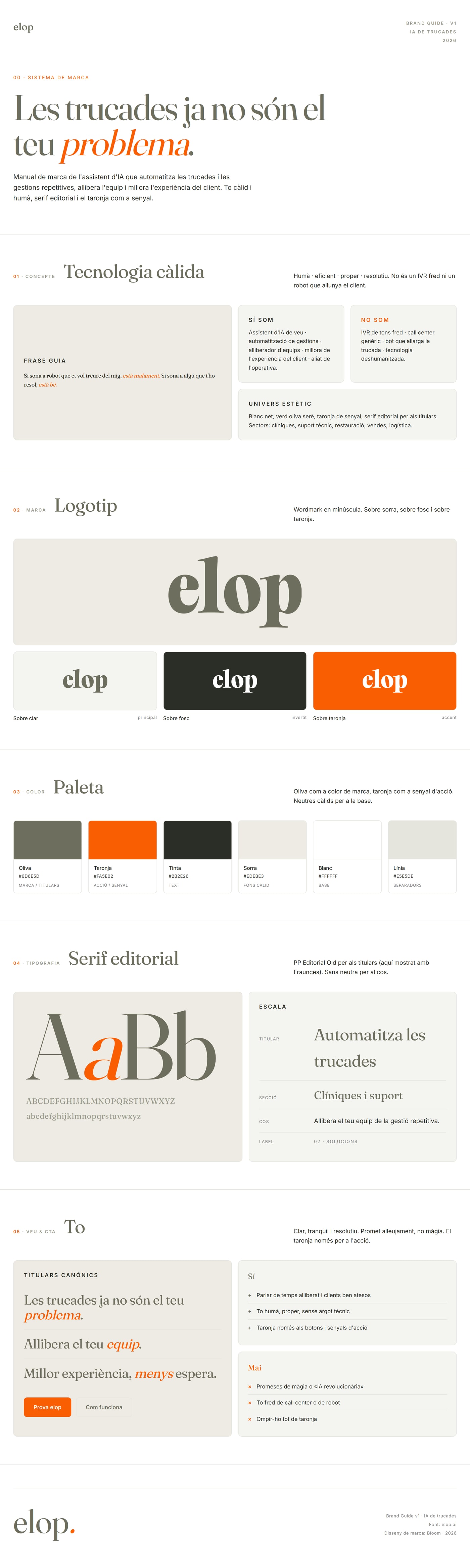 Elop — brand book